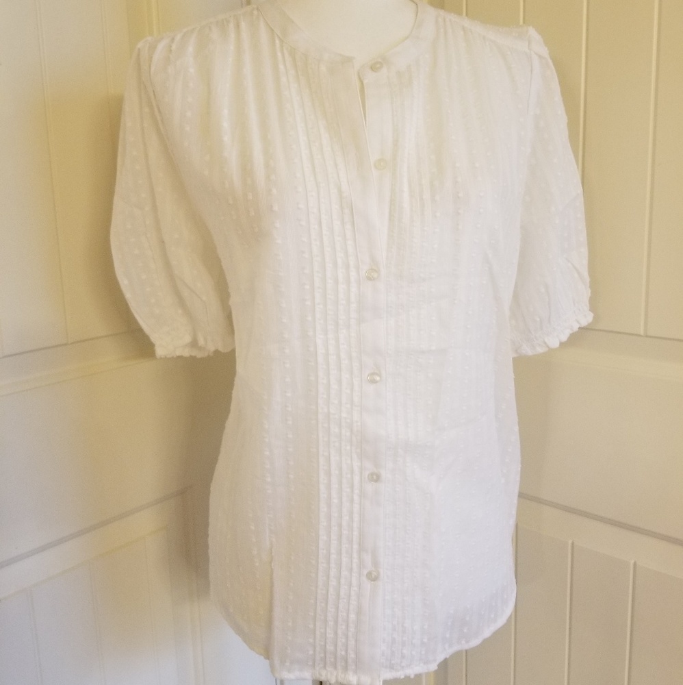 Lucky Brand NWT Dakota Ruffle Sleeve ShirtXL